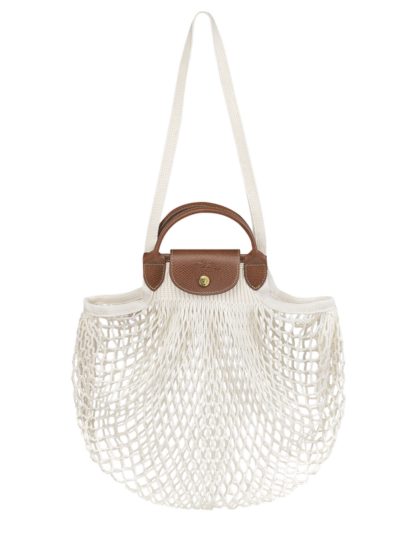 Longchamp Le Pliage Filet L Mesh Bag – Ecru vip time amman jordan